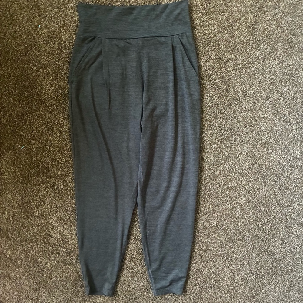 Vuori Women's Olive Gray Track Joggers